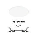 Paulmann LED Panel VARIFIT VENULA EDGE, 12W, 16cm, weiß, 4000 K