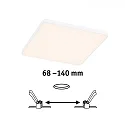 Paulmann LED Panel VARIFIT VENULA EDGE, 12W, 16x16cm, weiß, 3000 K