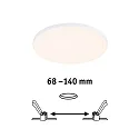 Paulmann LED Panel VARIFIT VENULA EDGE, 12W, dimmbar, 16cm, weiß, 3000 K