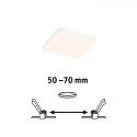 Paulmann LED Panel VARIFIT VENULA EDGE, 6W, dimmbar, 9x9cm, weiß, 3000 K