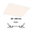 LED Panel VARIFIT VENULA EDGE, 17W, dimmbar, 20x20cm, weiß