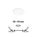 Paulmann LED Panel VARIFIT VENULA EDGE, 6W, dimmbar, 9cm, weiß, 4000 K