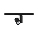 Paulmann ProRail3 LED Schienenstrahler ZEUZ, 230V, warmweiß, CRi >90, TRIAC dimmbar, 33W 3000K 15°, Schwarz