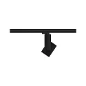 Paulmann track spot PRORAIL3 ZEUZ LED adjustable IP20, black dimmable