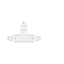 Paulmann 3-phase T-connector PRORAIL3 earth left, white