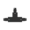 Paulmann 3-phase T-connector PRORAIL3 earth left, black