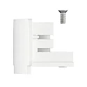 Paulmann 3-phase end cap PRORAIL3, white