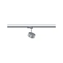 Paulmann ProRail3 LED 3-Phasen-Schienenspot ALDAN, 230V, Halbkugel-Linse, dimmbar, 9W 3000K 400lm, Silber / Schwarz