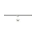Paulmann ProRail3 LED 3-Phasen-Schienenspot ALDAN, 230V, Halbkugel-Linse, dimmbar, 9W 3000K 400lm, Weiß / Schwarz
