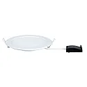 LED Einbauleuchte QUALITY PREMIUM PANEL LED, rund, IP44, 1x18W, 4000K, 230V, 220mm, Weiß