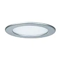 Paulmann LED Einbauleuchte QUALITY PREMIUM PANEL LED, rund, IP44, 1x12W, 4000K, 230V, 170mm, Chrom matt