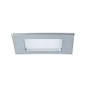 Paulmann LED Einbauleuchte QUALITY PREMIUM PANEL LED, eckig, IP44, 1x6W, 4000K, 230V, 115x115mm, Chrom matt