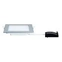 Paulmann LED Einbauleuchte QUALITY PREMIUM PANEL LED, eckig, IP44, 1x12W, 2700K, 230V, 165x165mm, Chrom matt