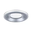 recessed luminaire SORMUS round, set of 1 IP65, chrome matt  6,5W 560lm 3000K 100° 100° CRI >80