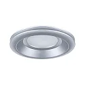 Paulmann LED Einbauleuchte SORMUS, 100°, Einzelspot, rund, 6,5W, 3000K, 560lm, IP65, chrom matt