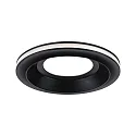 LED Einbauleuchte SORMUS, 100°, Einzelspot, rund, 6,5W, 3000K, 560lm, IP65, schwarz matt