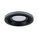 Paulmann LED Einbauleuchte SORMUS, 100°, Einzelspot, rund, 6,5W, 3000K, 560lm, IP65, schwarz matt