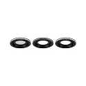 Paulmann LED Einbauleuchte SORMUS, 100°, Einzelspot, rund, 6,5W, 3000K, 560lm, IP65, schwarz matt