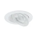 Paulmann LED Einbaustrahler AUMUS, 36°, Einzelspot, rund, schwenkbar, 5W, 2700-6500K, 750lm, IP20, dimmbar, weiß matt