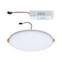 Paulmann LED Einbau-Panel VELUNA VariFit IP44, Rund, Kunststoff satin, Ø 18.5, 17W 3000K 1400lm