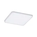 Paulmann LED Einbau-Panel VELUNA VariFit IP44, Eckig, Kunststoff satin, 12.5 x 12.5cm, 8.5W 4000K 700lm