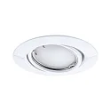 Paulmann LED Einbauleuchte BASE COIN, 3x4,9W, 3000K, 430lm, IP20, schwenkbar, dimmbar Zigbee, weiß