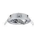 Paulmann 3er-Set Einbauleuchte CHOOSE, schwenkbar, IP23, 230V, max. 3x 10W Ø5.1cm, Chrom