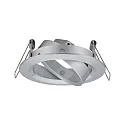 Paulmann 3er-Set Einbauleuchte CHOOSE, schwenkbar, IP23, 230V, max. 3x 10W Ø5.1cm, Alu gedreht