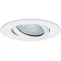 1er-Set Outdoor Einbau-Downlight NOVA, IP65, rund, inkl. GU10 LED 7W 2700K 460lm 36°, schwenkbar