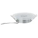 Paulmann 3er-Basisset LED Einbauleuchte WHIRL PREMIUM LINE, 3x 6W 3000K 450lm, dimmbar, Alu / Satin