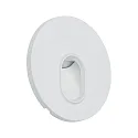 Wandeinbauleuchte WALL, rund, 230V, 1.7W 2700K 107lm, Weiß