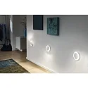LED Wandeinbauleuchte NEORDIC DEKORATIV, 2.5W 2700K, Marmor Weiß matt