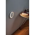 LED Wandeinbauleuchte NEORDIC DEKORATIV, 2.5W 2700K, Marmor Weiß matt