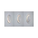 LED Wandeinbauleuchte NEORDIC DEKORATIV, 2.5W 2700K, Marmor Weiß matt