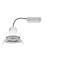 Paulmann LED Einbauleuchte NOVA PLUS ZigBee COIN TW, rund, Ø 8.4cm, 230V, 6W 2700-6500K 460lm, schwenkbar, dimmbar, Eisen gebürstet