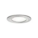 Paulmann 3er-Set Einbauspot LED NOVA, IP44, starr, 230V, inkl. 3x GU10 6.5W 4000K 450lm 36°, Eisen gebürstet