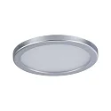 Paulmann LED Einbau-Panel AREO VariFit ON-OFF, IP44/20, rund, Ø 11.8cm, schaltbar, 8W 3000K 550lm, chrom matt