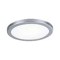 LED Einbau-Panel AREO VariFit ON-OFF, IP44/20, rund, Ø 11.8cm, schaltbar, 8W 4000K 550lm, chrom matt