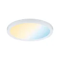 LED Einbau-Panel AREO VariFit ZigBee TW, IP44/20, rund, Ø17.5cm, 15W 3000-6500K (Tunable White) 1200lm, dimmbar, weiß matt