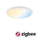 Paulmann LED Einbau-Panel AREO VariFit ZigBee TW, IP44/20, rund, Ø23cm, 18W 3000-6500K (Tunable White) 1400lm, dimmbar, weiß matt
