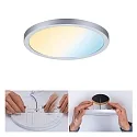 Paulmann LED Einbau-Panel AREO VariFit ZigBee TW, IP44/20, rund, Ø17.5cm, 15W 3000-6500K (Tunable White) 1200lm, dimmbar, chrom matt
