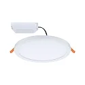 Paulmann LED Einbau-Panel AREO VariFit 3-STEP-DIM, IP44/20, rund, Ø 17.5cm, dimmbar mit Lichtschalter, 15W 3000K 1200lm, weiß matt