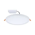 Paulmann LED Einbau-Panel AREO VariFit 3-STEP-DIM, IP44/20, rund, Ø 23cm, dimmbar mit Lichtschalter, 18W 3000K 1400lm, weiß matt