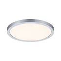 LED Einbau-Panel AREO VariFit 3-STEP-DIM, IP44/20, rund, Ø 17.5cm, dimmbar mit Lichtschalter, 15W 3000K 1200lm, chrom matt