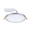 Paulmann LED Einbau-Panel AREO VariFit 3-STEP-DIM, IP44/20, rund, Ø 17.5cm, dimmbar mit Lichtschalter, 15W 3000K 1200lm, chrom matt