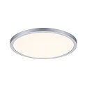 LED Einbau-Panel AREO VariFit 3-STEP-DIM, IP44/20, rund, Ø 23cm, dimmbar mit Lichtschalter, 18W 3000K 1400lm, chrom matt