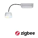 Paulmann LED lamp COIN ZIGBEE tunable white, ZigBee controllable Coin 6W 470lm 2700-6500K 100° CRI >80 dimmable