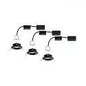 Paulmann recessed luminaire NOVA MINI COIN rigid, set of 3 IP23, 4W 310lm 2700K 38° 38° CRI >80