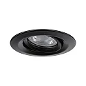 Paulmann recessed luminaire NOVA MINI PLUS COIN swivelling, set of 3 IP23, black matt dimmable 4W 310lm 2700K 38° 38° CRI >80
