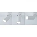 Paulmann LED Deckenleuchte TURNAL COIN, 6W, 2700K, 470 lm, dimmbar, weiß matt